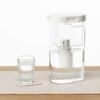 MUJI Acrylic Water Filter Pitcher, Water Filter Capacity Approx. 1.1L, 18590674, Transparent