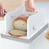 With Bread Crumb Tray Toast Slicer Adjustable Width Bread Slicing Plate Manual Bread Slicer  Loaf