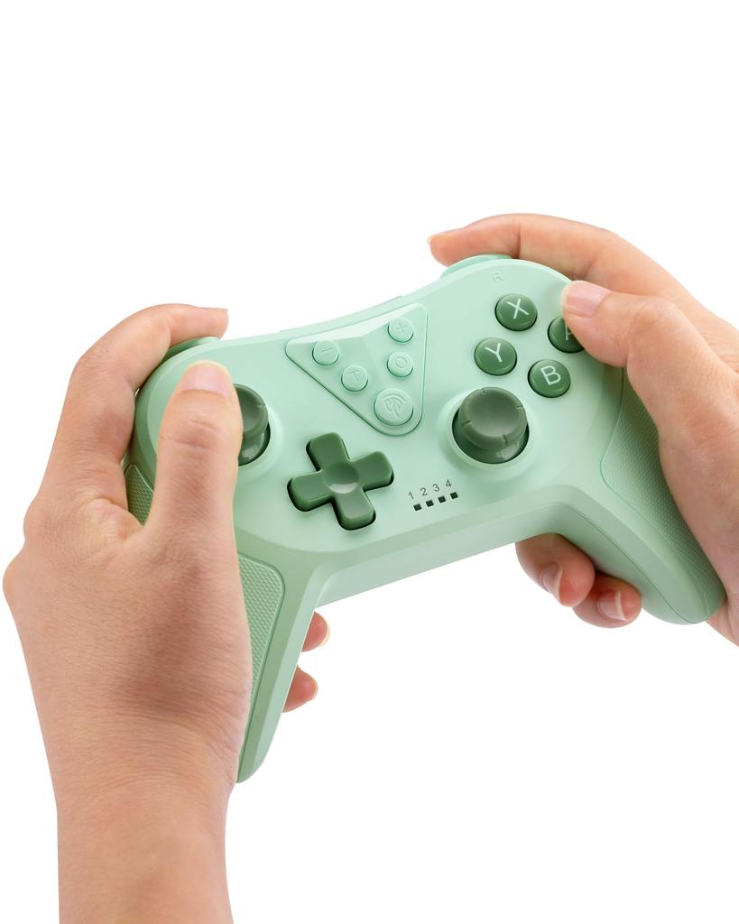 REDSTORM Switch Wireless Bluetooth HD Turbo Rapid Genuine Controller with Gyro Compatible with Switch Pro Switch and Switch OLED Includes Japanese