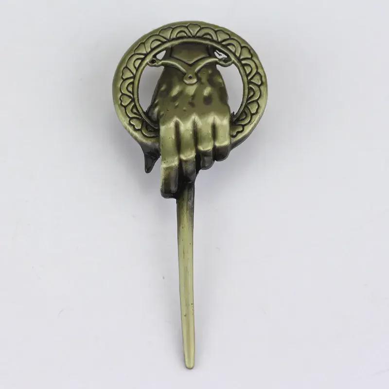 King's Hand Alloy Brooch Accessories