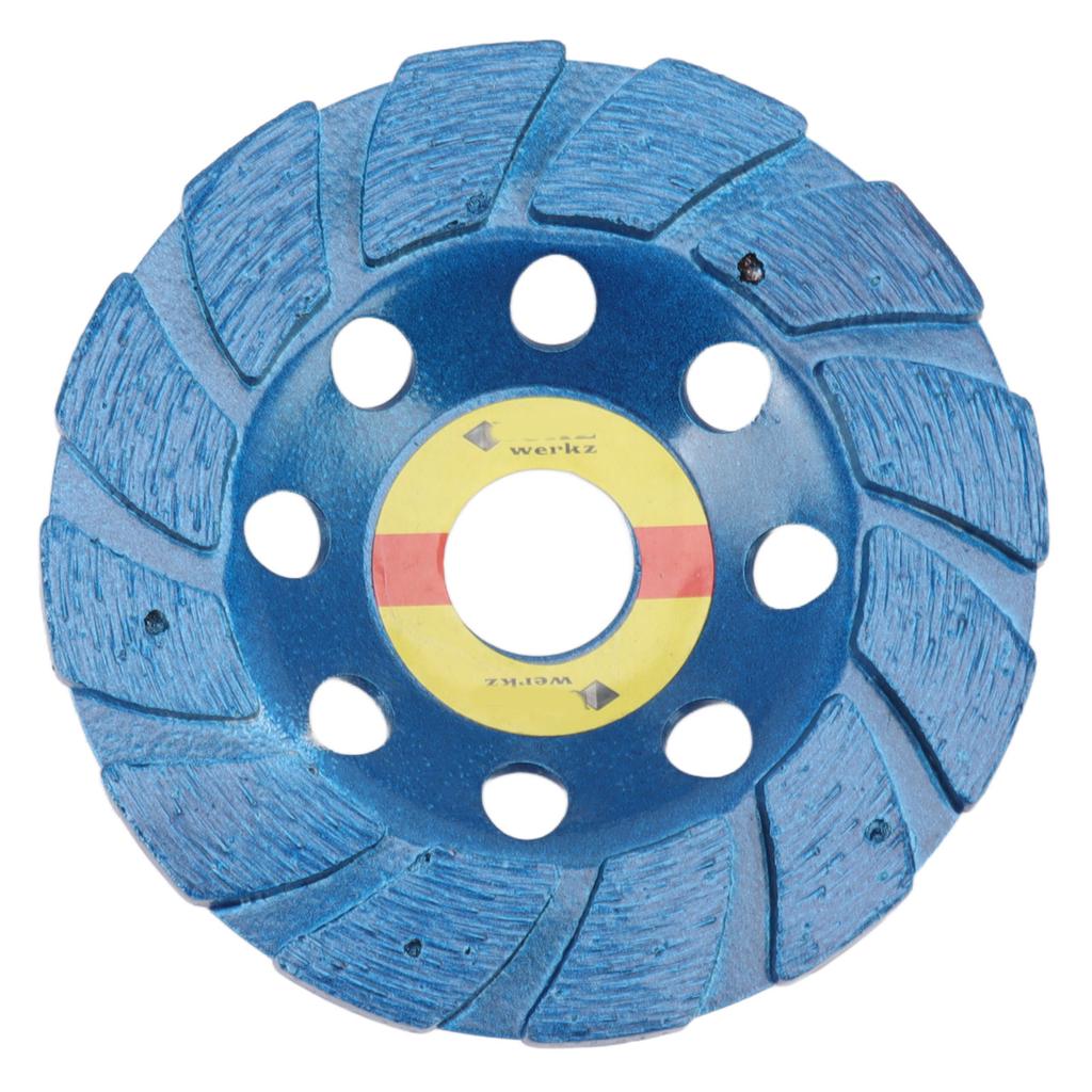 Grinding Cup Wheel 4 Inch Diamond Grinding Disc Angle Grinder Wheel for Polishing Blue
