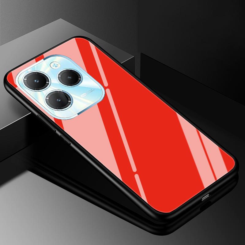 Husă de telefon din sticlă securizată pentru Tecno Pova 6 Pro 5G / Pova 6 Neo 4G / Pova 5 Pro Bumper de protecție dură de lux pentru Tecno Pova6 Neo Funda