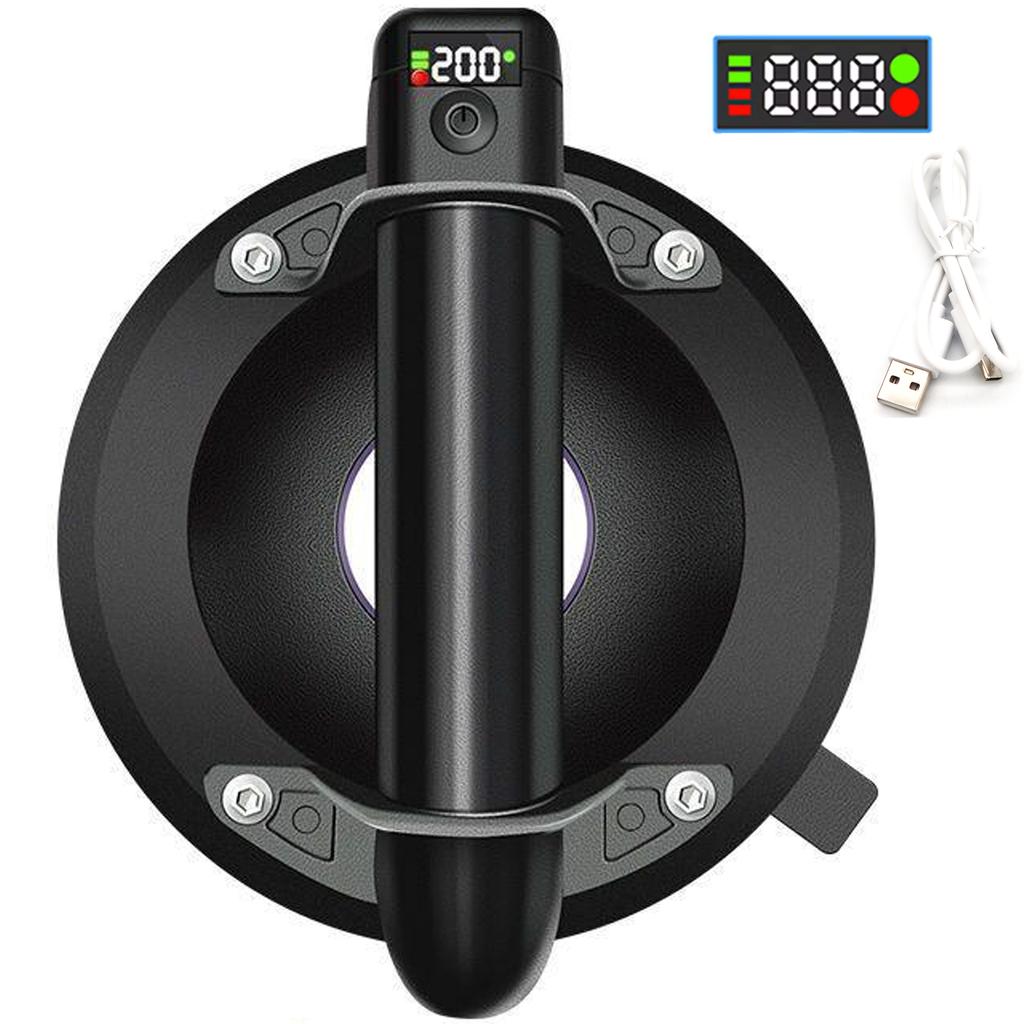 Vacuum Suction Cup 8 Inch 250kg Bearing Capacity Heavy Duty Vacuum Lifter for Granite Tile Glass Manual Lifting Powerfu