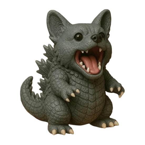 Yousheng Collectible Dog Figurine Handmade Resin Puppy Ornament Desktop Dog Statue for Home Office Desk Bookshelf Dog Lovers Gift