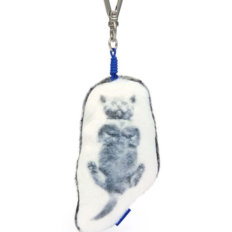 

ADERERROR Blue cat keyring 02 Off White one