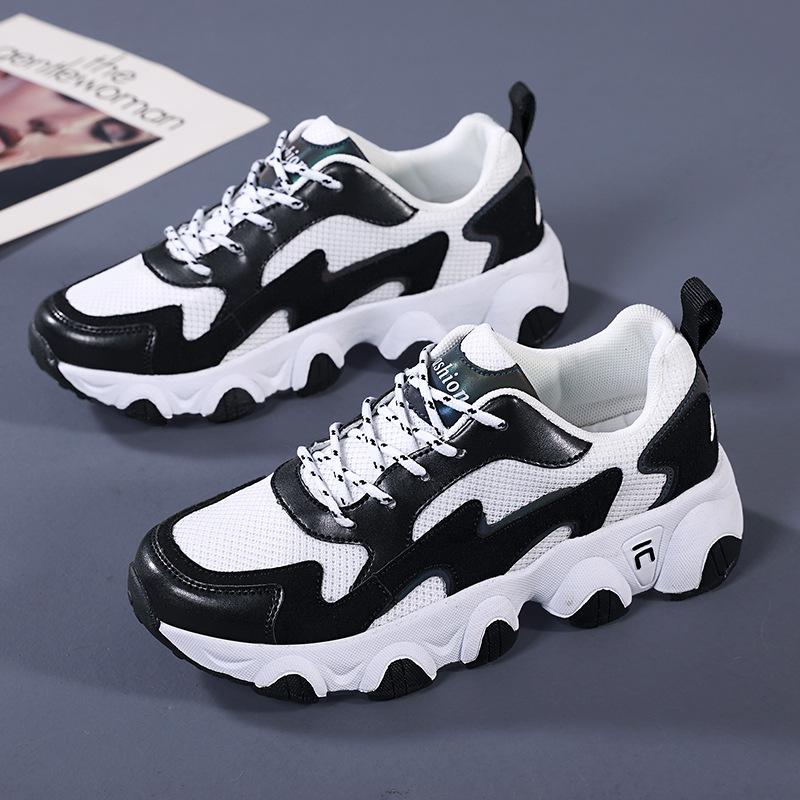 

Daddy Shoes Ladies Spring New Platform Sneakers ins Super Fire Student Fashion Versatile Casual Shoes 42
