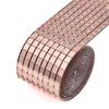New Grid Self-Adhesive Square Mosaic Tiles Sliver Mirrors Mosaic Sheets For DIY Handmade Crafts Disco Ball Wall Sticker