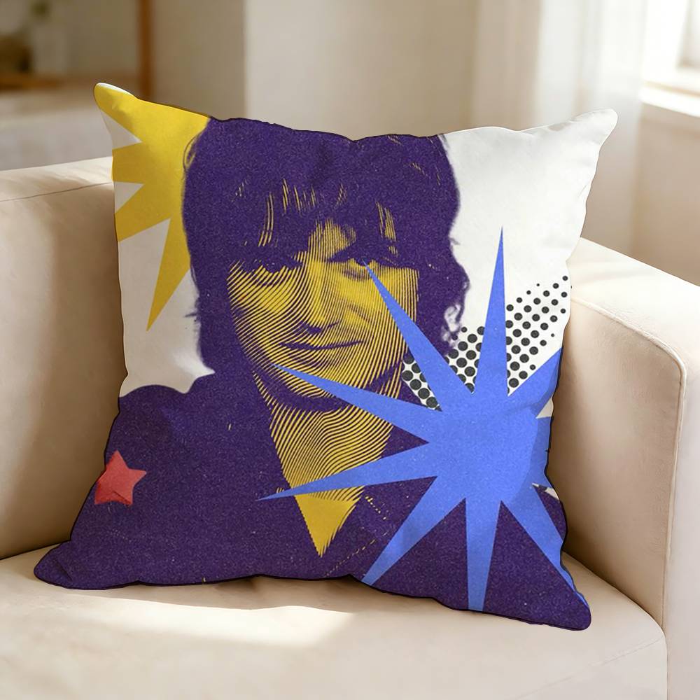 Actor DJO J-Joe K-Keery-y Square Double-Sided printed Pillow Case Bedroom Bedside Pillow Sofa Cushion Cover
