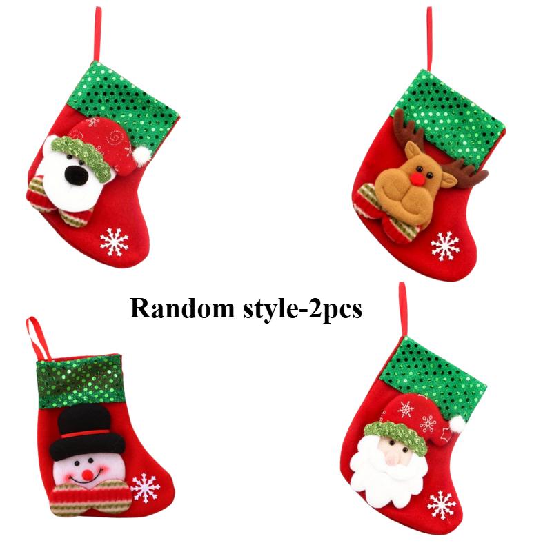 Christmas Stockings Christmas Gift Bag Candy Bag, Christmas Decoration for Home Xmas Tree Ornament Gift Navidad Natal 2026