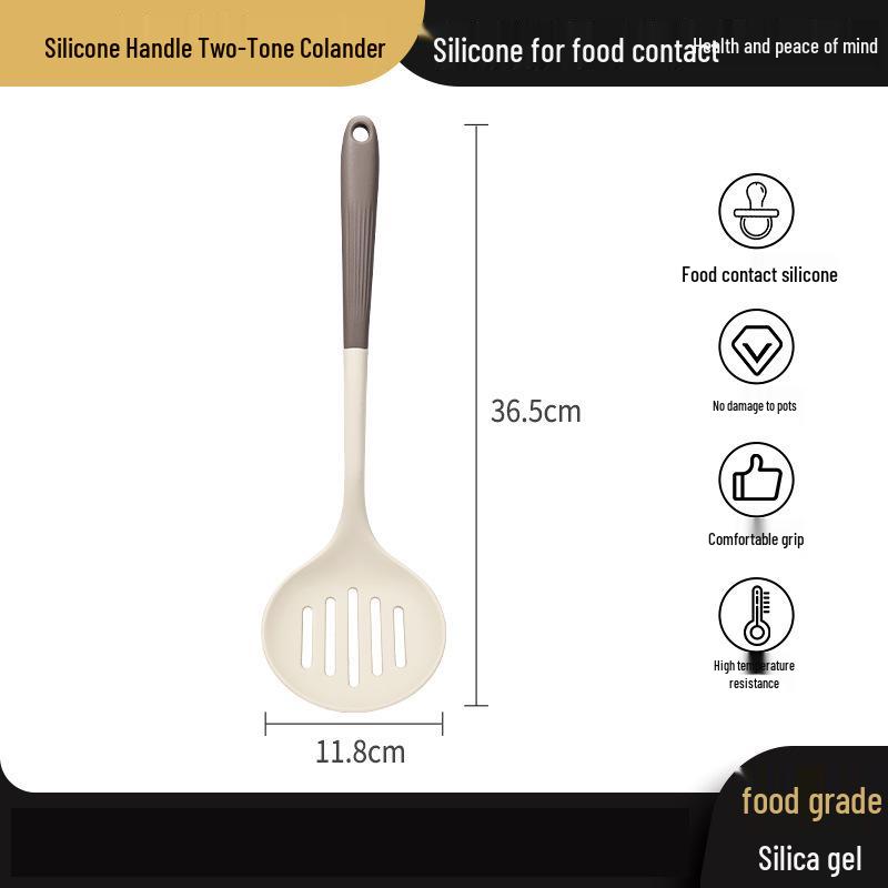 Silicone Oil-Separator Soup Spoon for Kitchen Use
