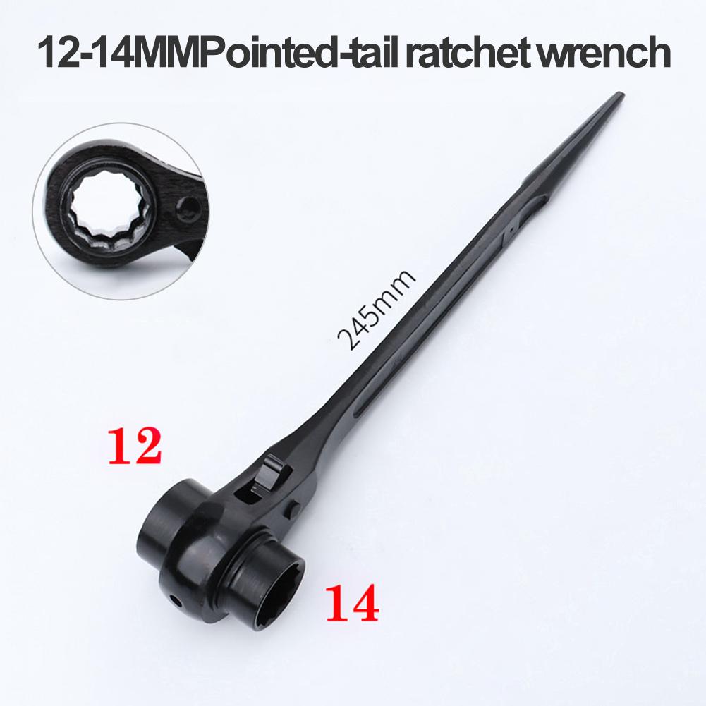 

12-Point Socket 13-17mm Ratchet Wrench Efficient Operation Heat-treated Precise Work Bolt Alignment DIY Enthusiasts