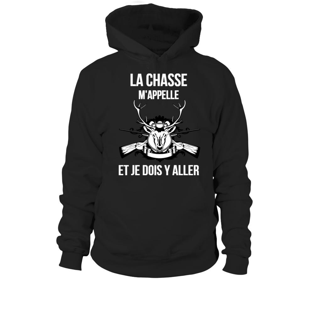 La Chasse M'appelle, Il Faut Que J'y Aille T-Shirt Homme
