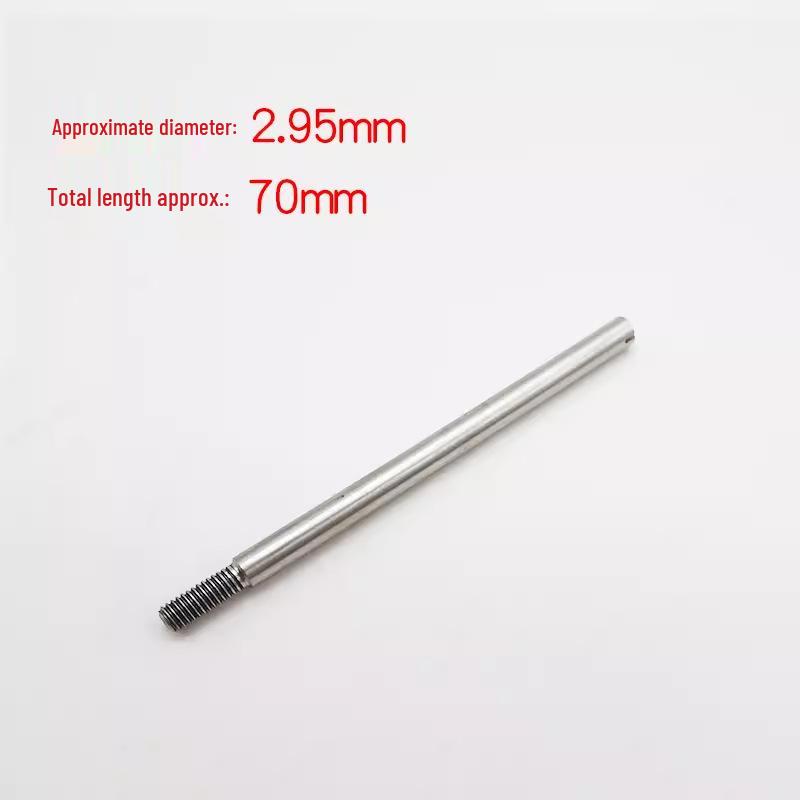 Altsaxophon untere E-Klappe Schaftschraube - Messing Reparatur Ersatzteil