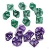 10 Pieces Of Acrylic Sided D10 Game For Board Games
