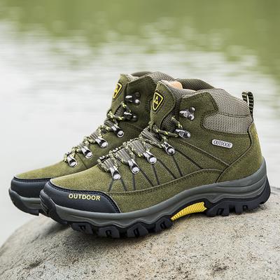 Bestseller Herren High-Top Outdoor Kletterschuhe Herren Sport Wanderschuhe Wasserdicht Und Rutschfest Sportschuhe Atmungsaktive Stiefel