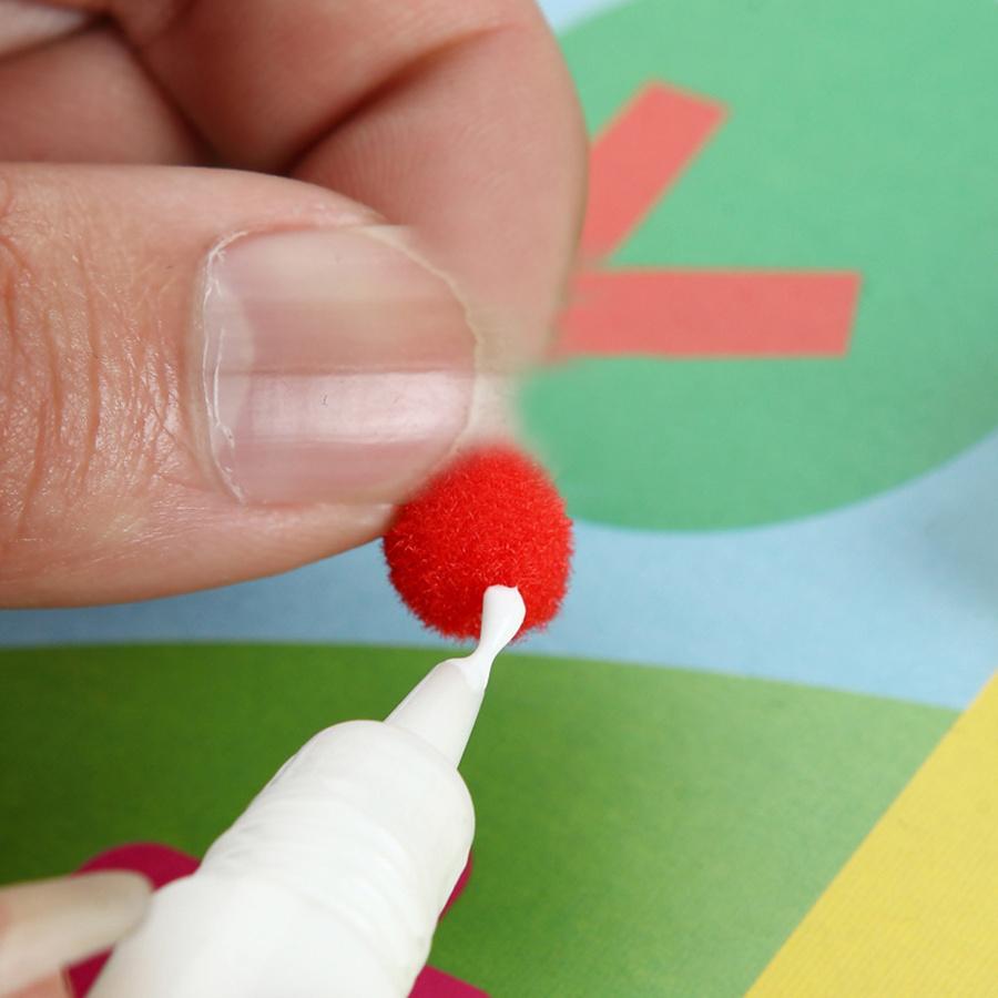 2pcs 16x21cm Colorful Pom-Pom Painting Animal Transportation DIY Art Decor Handmade Craft Painting Supplies Unique Birthday JXB