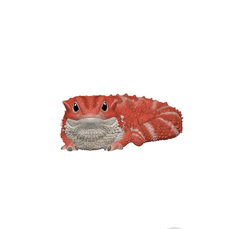 Genuine CANDY TOY Figure Small Scale Model Handheld Little Cute Friend Cynops Eublepharis Macularius Action Figure Model Toys