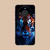 Tiger Neon Mobile Cell Phone Case for Huawei Mate 60 50 40 30 20 10 Pro Plus Lite E 5G Colorful Printing Cover Pretty Cellphones