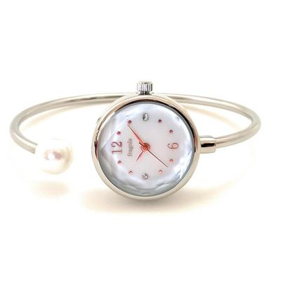 [Follow] Fragola Twist Bangle Watch N02721A-3 SV Women's Silver