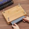 Wooden Book Press Portable Multifunctional Bookbinding Press Easy To Operate Paper Press for