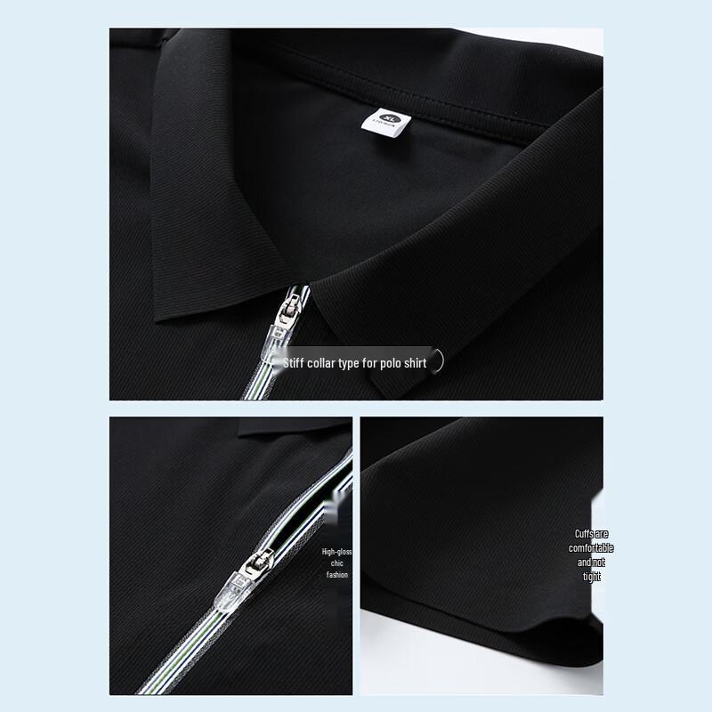 JEEP SPIRIT Men's Ice Silk Polo Shirt