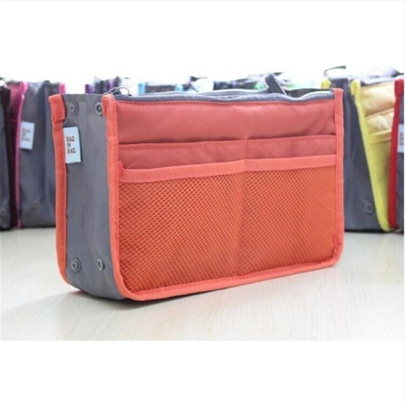 Large Storage Bag Travelling Bag Insert Liner Cosmetic Bag Hot Women Purse Handbag Organizer Travel