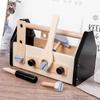 Montessori Holz Reparatur Werkzeug Set Mit Box Schraubendreher Schraubenschlüssel Hammer Lineal Schrauben Muttern Und Nägel Für Jungen Mädchen Werkzeug Spielzeug Geschenke