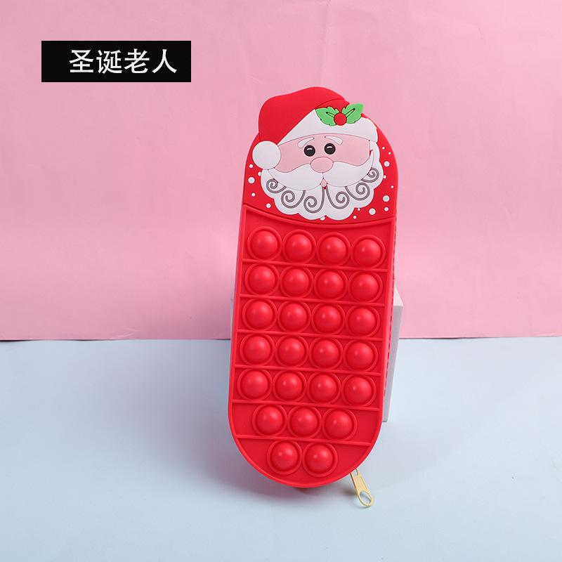 Cartoon Unicorn Pencil Case - Press And Squeeze For Relaxation, Large Capacity Pencil Box, Children's Cute Stationery Bag