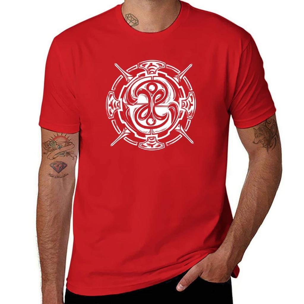 Fable Guild Seal T-shirt herr t-shirt koreansk mode plus size kläder lyxkläder män