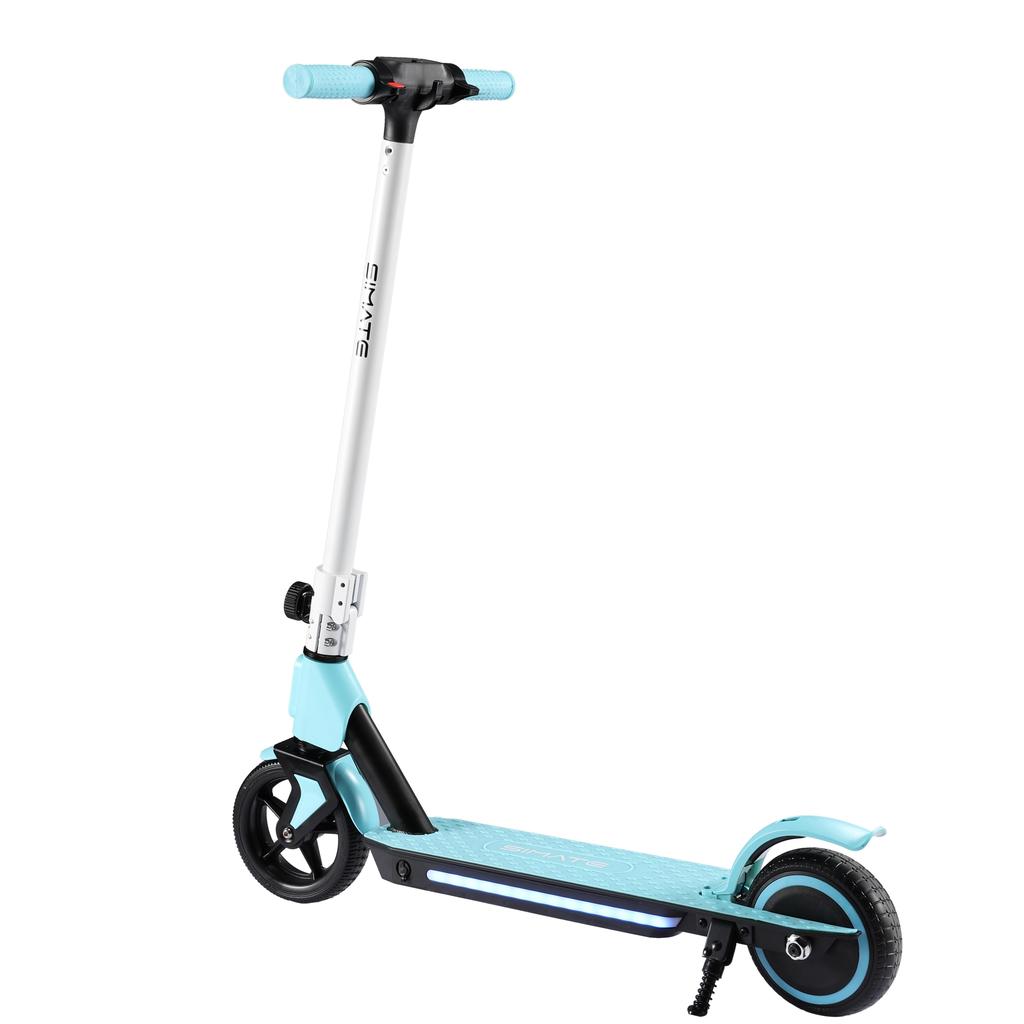 Simate S2 Kinder Elektroroller 130W Motor 24V2.5Ah Batterie 14KM/H Höchstgeschwindigkeit 6.5 Zoll Reifen Outdoor-Spiel Sicherer E-Scooter