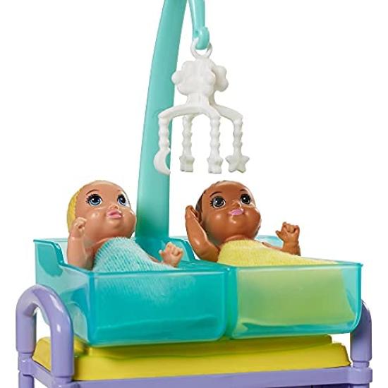 Barbie Baby Doctor Playset with Blonde Doll 2 Infant Dolls Toy Pieces Multi [Product]