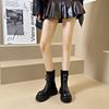Thick-soled heightening short boots women's new autumn small Martin boots with skirts and high-end boots