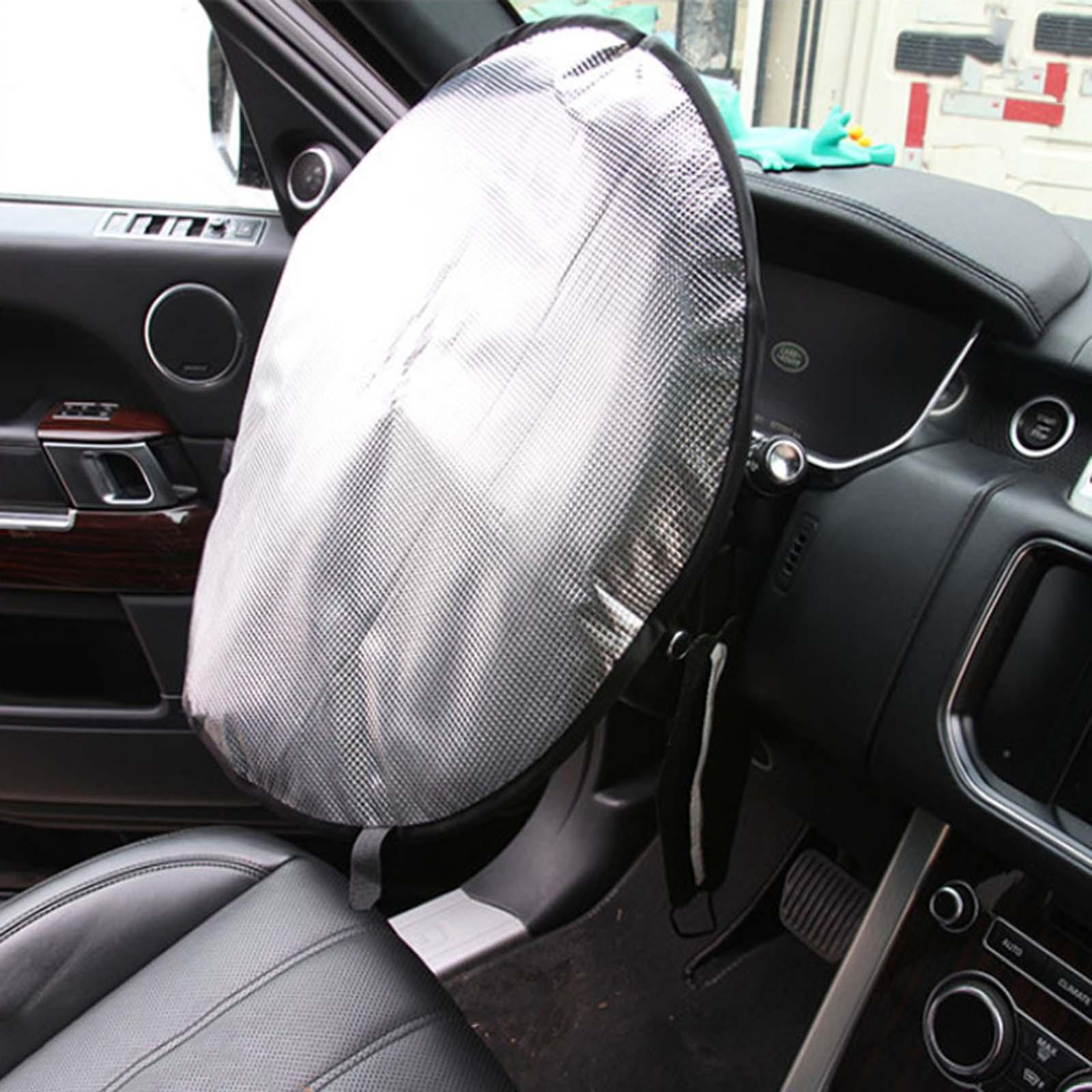 

Steering Wheel Sun Shading Cover Portable Convenient Anti Heat Shade for