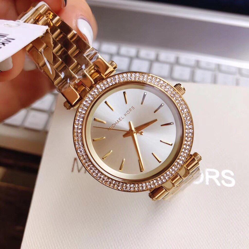 Michael Kors MK3430 Darci Crystal Gold Tone Stainless Steel Women's Watch