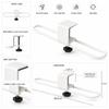 Clamp On Desk Side Hook Adjustable Table Backpack Holder New Desk Mounted Hook  Home Office