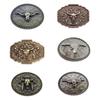 Stierkopf Gürtelschnalle Cowboy Gürtelschnalle Passt für 1,5-1,6" Breite Gürtel Mehrere Stile