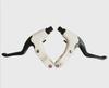 Aluminum Alloy Disc Brake Handle for Mountain Bikes - Black & White