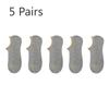 5 Pairs of Boat Socks Men's 3A Antibacterial Thin Socks Men's Summer Mesh Breathable Thin Shallow Mouth Anti-odour Invisible Socks