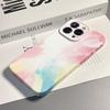 Watercolor Painting Phone Case for iPhone 17 16e 16 15 14 13 12 11 Air Pro Max XS XR XSMax 6 7 8 Plus Glossy Film Hard PC Cover