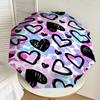 1PC Heart Umbrella-8-Rib Reinforced, Automatic Open, Lightweight & Durable, Fashion Accessory for Outdoor, J0371