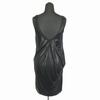 Made In USA/DIANE Von FURSTENBERG Sleeveless Knee-Length Dress/Women’s Size M/2/Black/Glossy Finish Lined