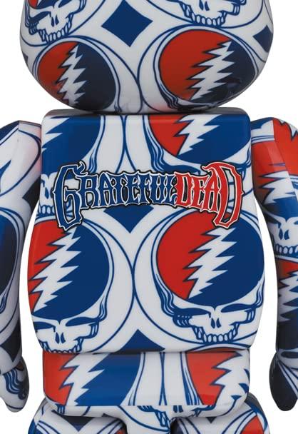 Bearbrick Grateful Dead GRATEFUL DEAD YOUR BE@RBRICK 100% & 400% (STEAL FACE)