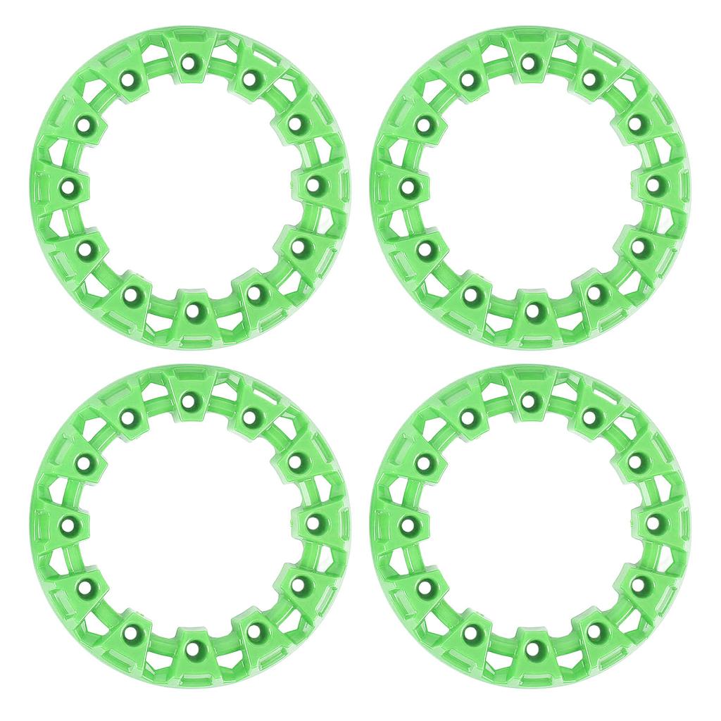 4 Pezzi 6 Pollici Copricerchio Ruota ATV Protezione Mozzo Decorazione Plastica Pneumatici Protezione Cerchione Decorativa Universale per Go Kart