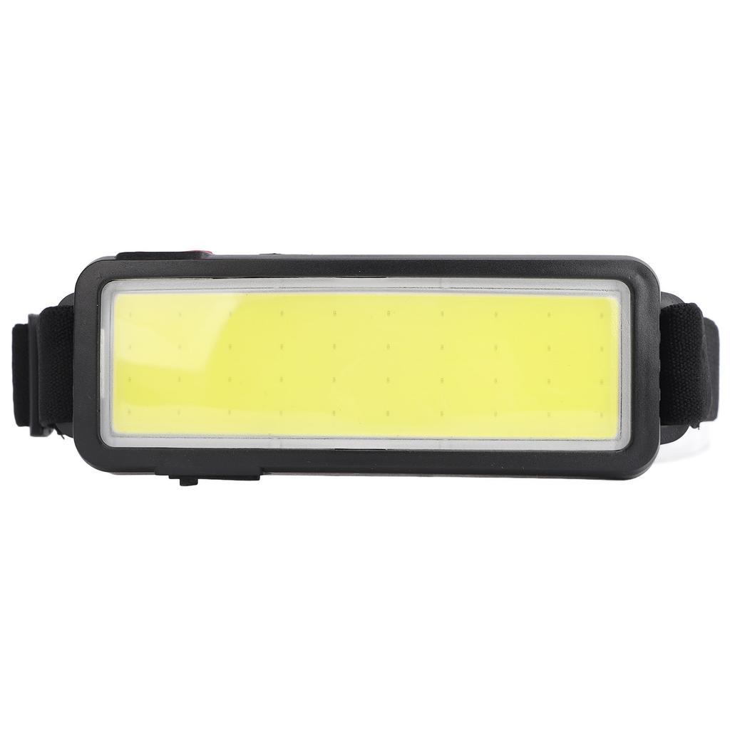 COB Headlamp Wearable Work Lamp USB Rechargeable Large Area Floodlight for Outdoor Camping Night Fishing