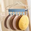 6 Clips Folding Clothes Hanger Space-Saving Portable Drying Rack Sock Clip  Dormitory