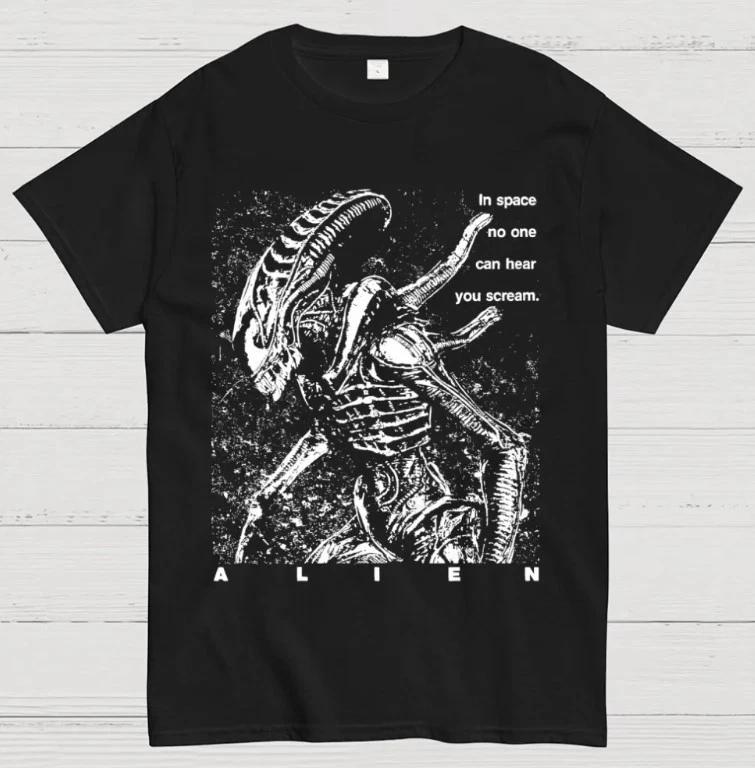 No One Can Hear You Scream Unisex Geek T-Shirt S