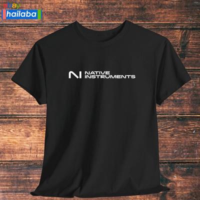 T-shirt con Logo Strumento Musicale Nativo Logo Molti Colori Dalla S alla 5XL Made In USA