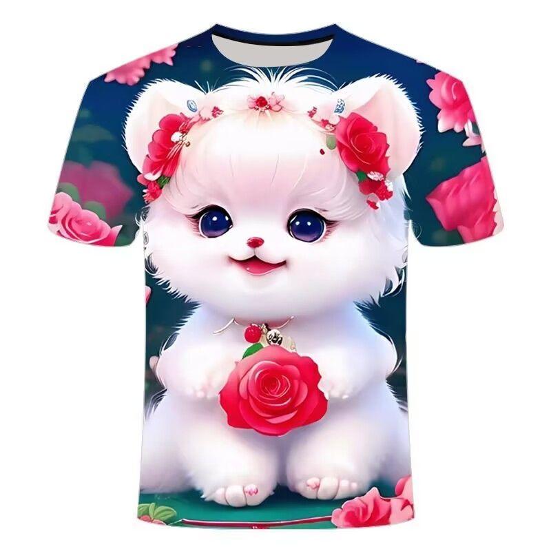 Летний новый милый рисунок собаки