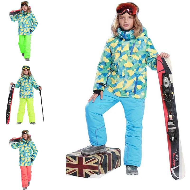 

Phibee Kids Waterproof Ski Suit Set
