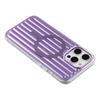 For iPhone 15 Pro Max Case Compatible with MagSafe Luggage Texture IMD TPU Phone Back Cover